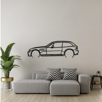 BMW 23 Coupe Silhouette Metal Wall Art