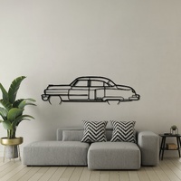 Cadillac Fleetwood Silhouette Metal Wall Art