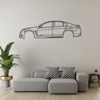 Holden VF Commodore Silhouette Metal Wall Art