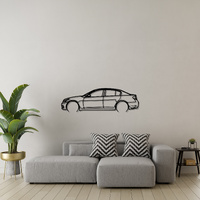 Infiniti 08 G35 Silhouette Metal Wall Art