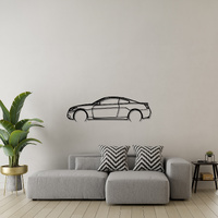 Infiniti 08 G37 Silhouette Metal Wall Art