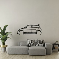 Suzuki 08 Swift Silhouette Metal Wall Art